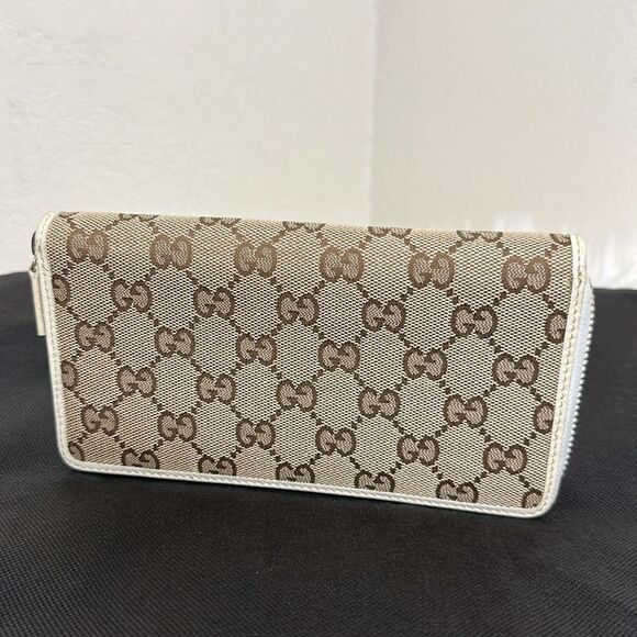 💯Authentic Gucci Zipped Around Long Wallet🍀 - Picture 7 of 16